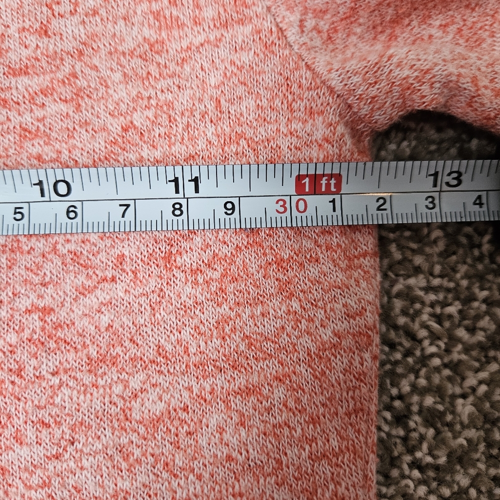 $5 In A Bundle! Gap Small 6/7 Knit Dress Coral/Orange And White - Picture 4 of 16
